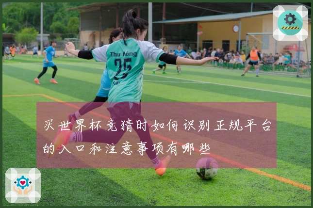 买世界杯竞猜时如何识别正规平台的入口和注意事项有哪些