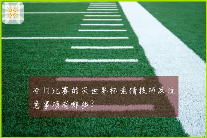 冷门比赛的买世界杯竞猜技巧及注意事项有哪些？