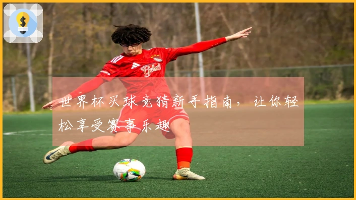 世界杯买球竞猜新手指南，让你轻松享受赛事乐趣
